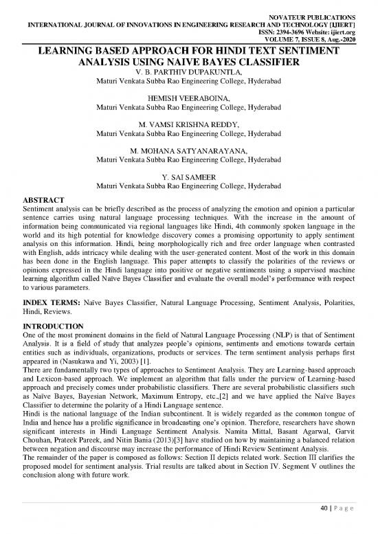 picture_Language Pdf 98671 | 337150 Learning Based Approach For Hindi Text S 77957aeb