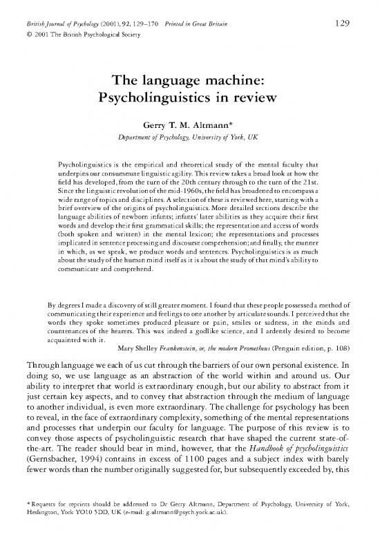 picture1_Language Pdf 98742 | Altmann 2001