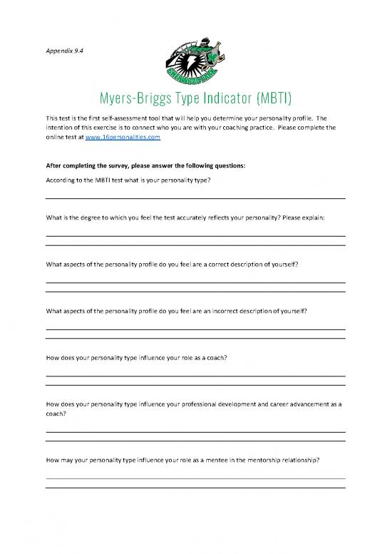picture1_Personality Pdf 97304 | Appendix 4 Mbti Mentee