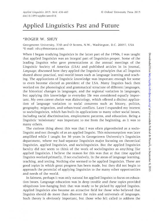 picture Language Pdf 99026 | Applied Linguistics 2015 Shuy 434 43