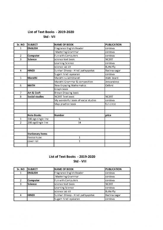 picture1_Hindi Grammar Pdf 98855 | Books List 2019 2020 Std Vii Viii