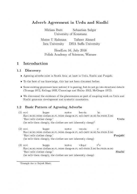 picture1_Sindhi Grammar Pdf 98701 | Butt Etal