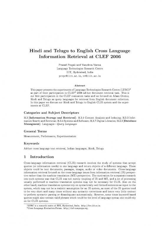 picture1_Language Pdf 98340 | Clef2006wn Adhoc Pingaliet2006