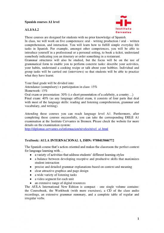 picture1_Spanish Grammar Pdf 99126 | Course Descriptions Spanish