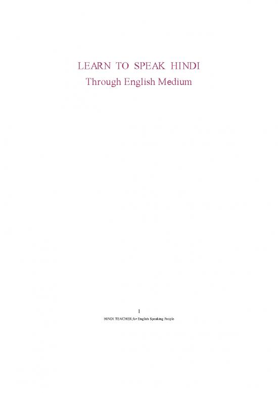 picture Hindi Learning Pdf 98724 | Doc Hindi Learn To Speak Hilwebsite Com 50bc0