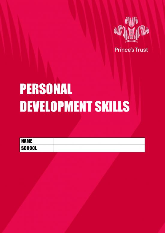 picture Therapeutic Communication Pdf 97221 | Document Resource Centre Personal Skills Development Workbook