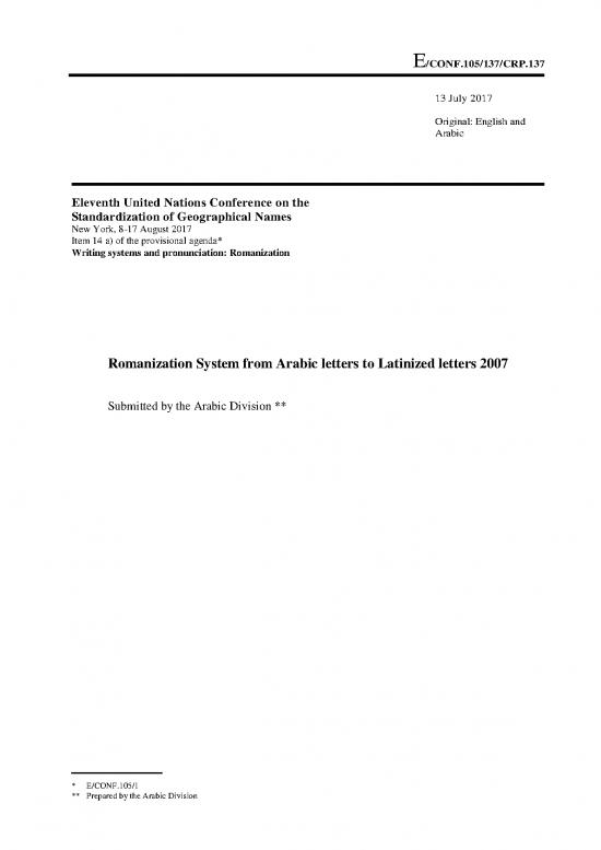 picture_Arabic Alphabet Pdf 98901 | E Con105 137 Cr137 14 Romanization System English