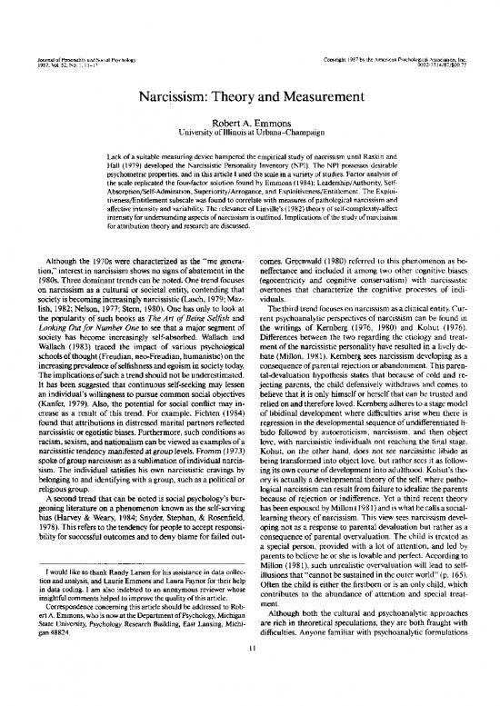 picture1_Personality Pdf 97270 | Emmons1987