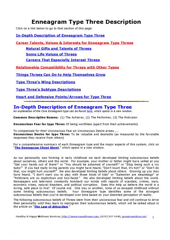 picture1_Career Pdf 97266 | Enneagram Type 3 Description
