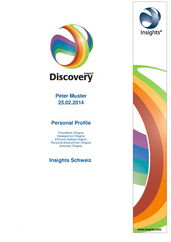 picture_Therapeutic Communication Pdf 97321 | Example Profile Peter Muster 26 Motivating Inspirer Classic 2014 1 1