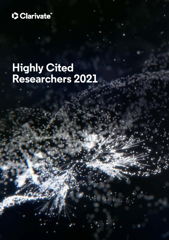 picture_Information Retrieval Pdf 97493 | Executive Summary Highly Cited Researchers 2021