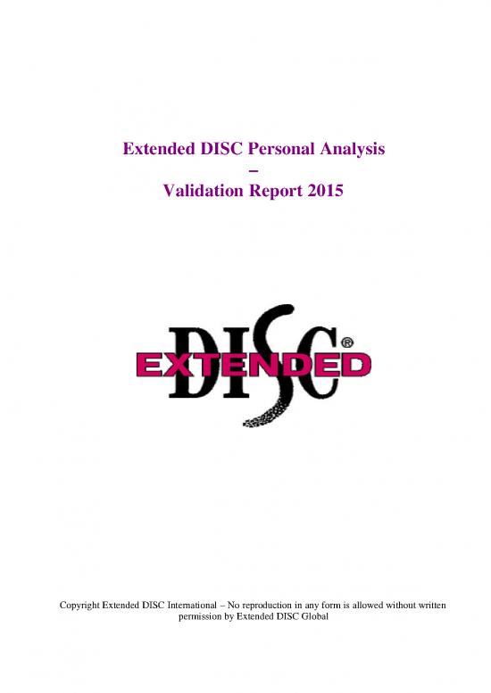 picture_Language Pdf 97185 | Extended Disc Validation Report 2015 Client