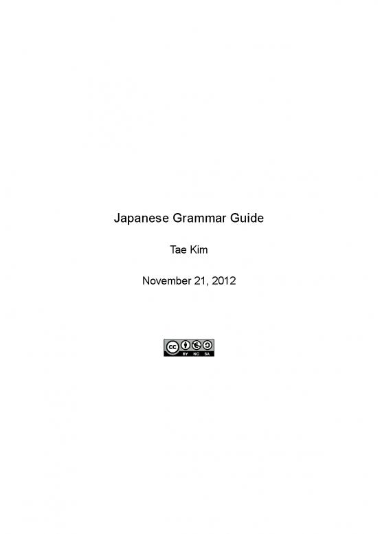 picture Japanese Grammar Pdf 99065 | Grammar Guide