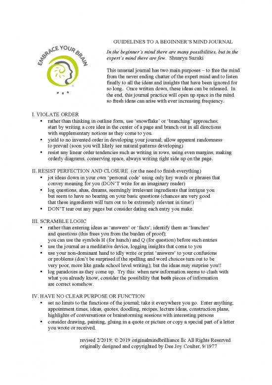 picture1_Journal Pdf 97555 | Guidelines To A Beginners Mind Journal