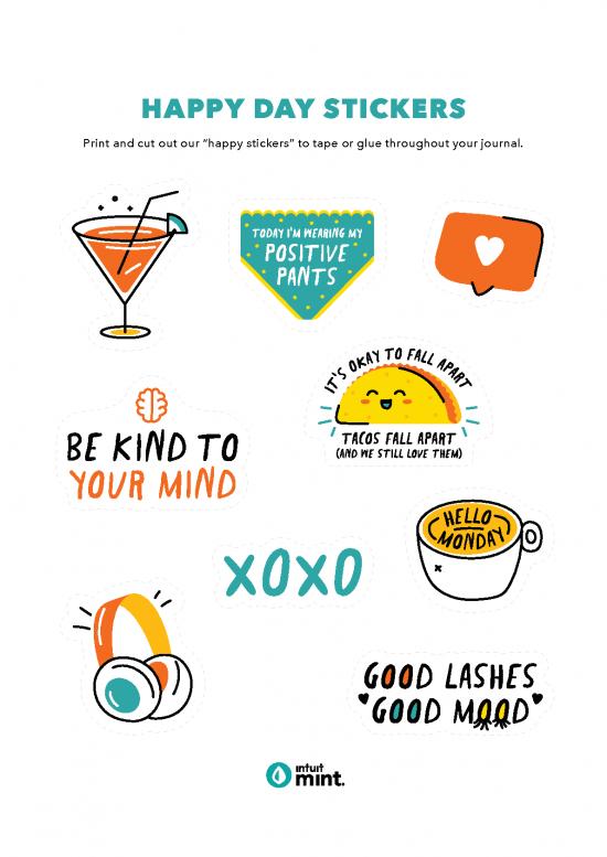 picture1_Journal Pdf 97468 | Happy Day Stickers Printable