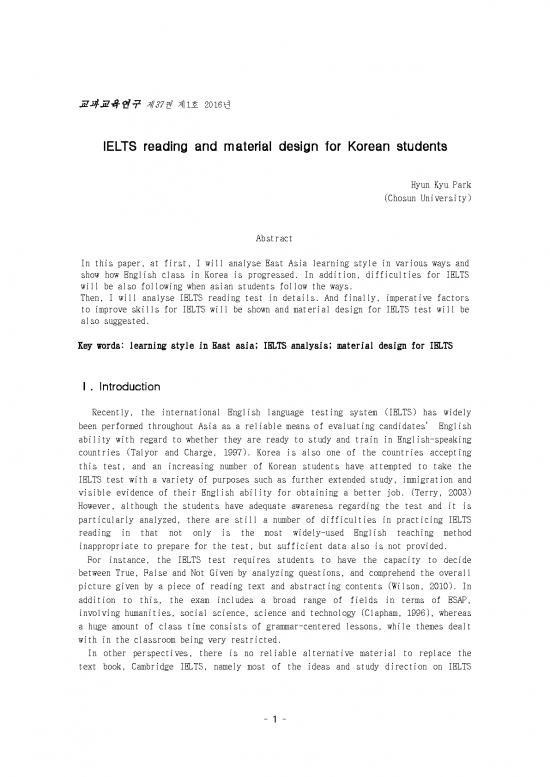 picture1_Language Pdf 98708 | Ielts Reading And Material Design For Korean Students