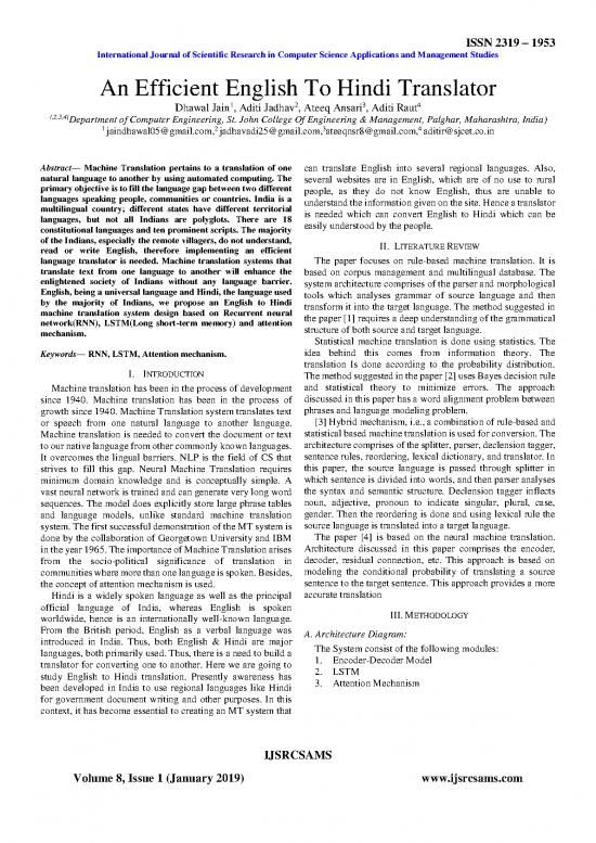 picture Language Pdf 99106 | Ijsrcsamsv8i1p108