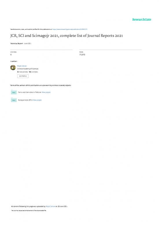 picture Journal Pdf 98145 | Impactfactors2021