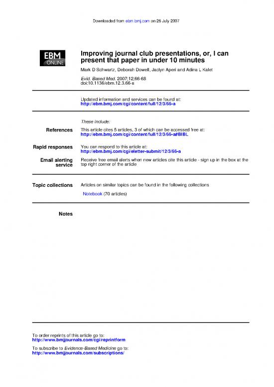 picture1_Journal Pdf 98085 | Improvingjournalclubpresentations