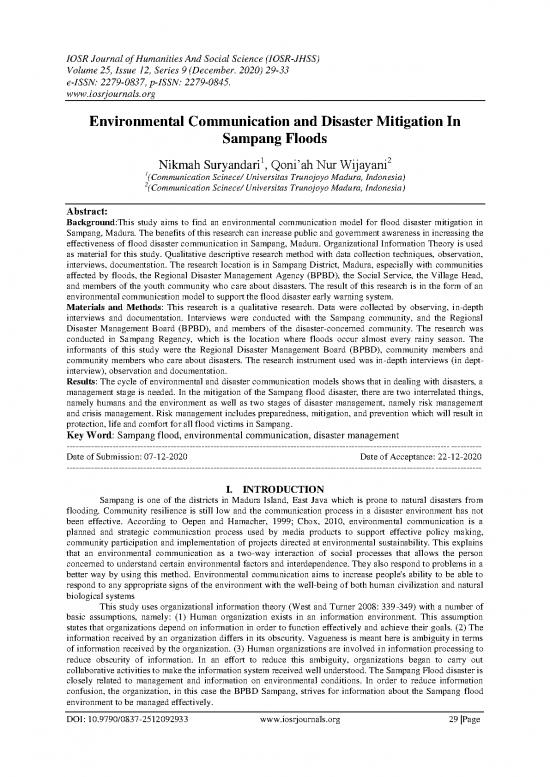 picture1_Environmental Communication Pdf 97660 | Jhss Des 2020 Banjir Sampang E2512092933