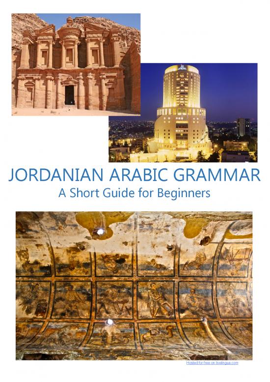 picture1_Arabic Alphabet Pdf 99161 | Jordanian Arabic Grammar For Beginners
