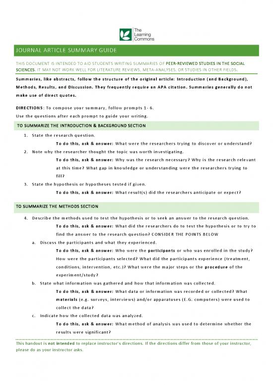 picture1_Journal Pdf 98094 | Journal Article Summary Guide
