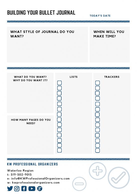 picture Journal Pdf 98046 | Kwp1 Building Your Bullet Journal Kw Professional Organizers