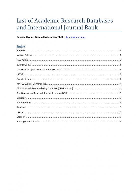 picture Journal Pdf 97975 | List Of Academic Research Databases And International Journal Rank