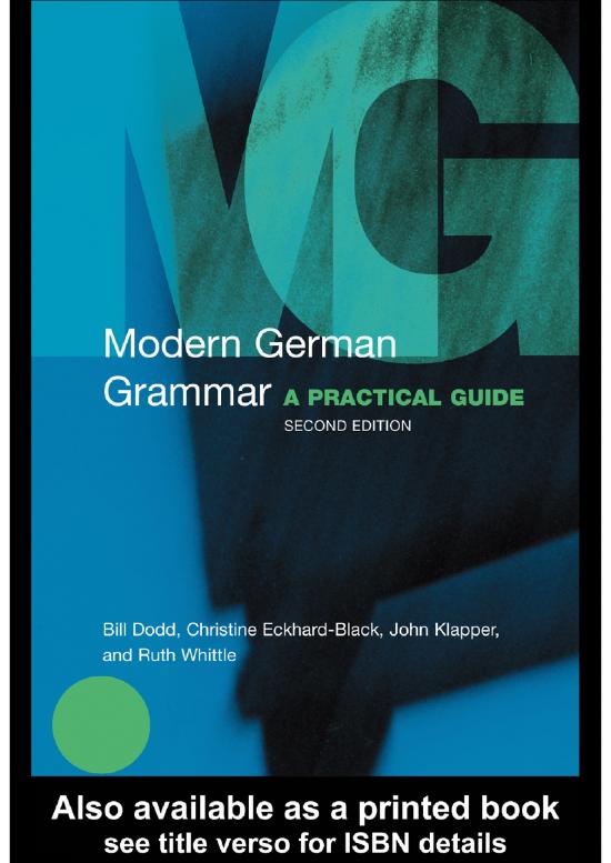 picture Spanish Grammar Pdf 98683 | Modern German Grammar