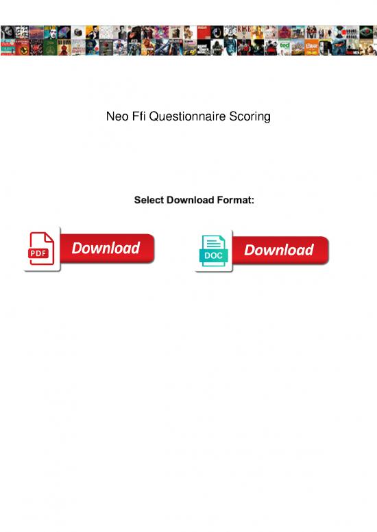 picture1_Neo Ffi Questionnaire Pdf 97170 | Neo Ffi Questionnaire Scoring