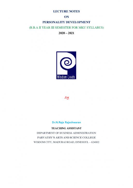 picture1_Personality Pdf 97195 | Personality Development Ii Bba