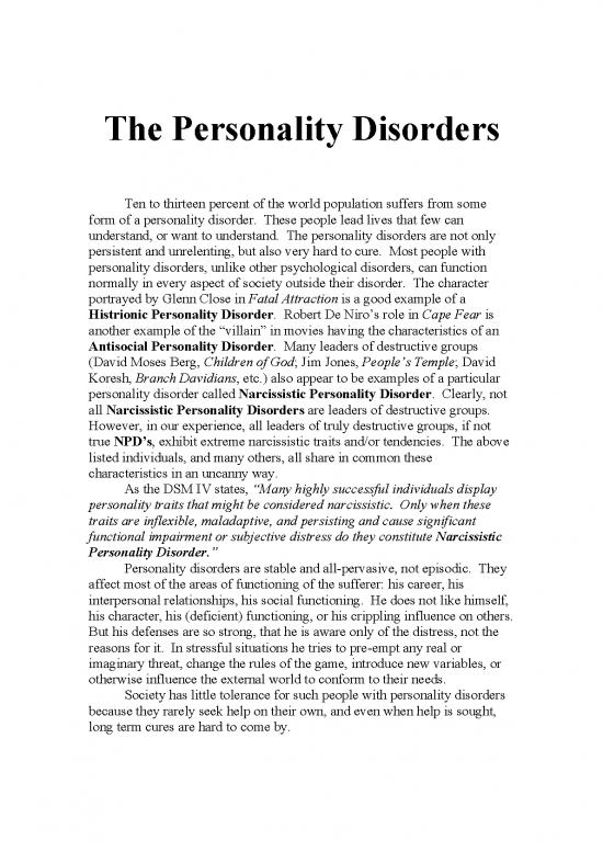 picture_Personality Pdf 97131 | Personalitydisorders