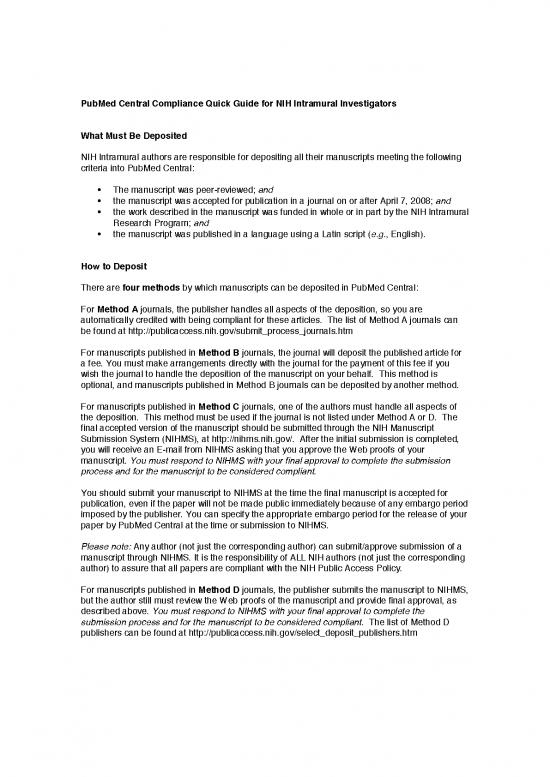 picture Journal Pdf 97744 | Pmc Compliance Quick Guide 2014 06