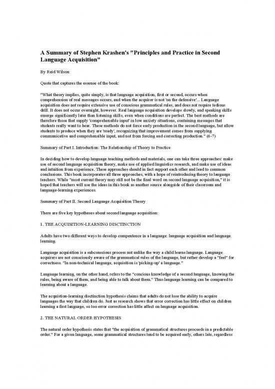 picture1_Language Pdf 98437 | Reid Wilson A Summary Of Stephen Krashens Principles And Practice In Second Language Acquisition