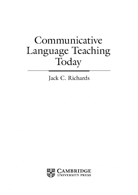 picture Language Pdf 99221 | Richards Communicative Language
