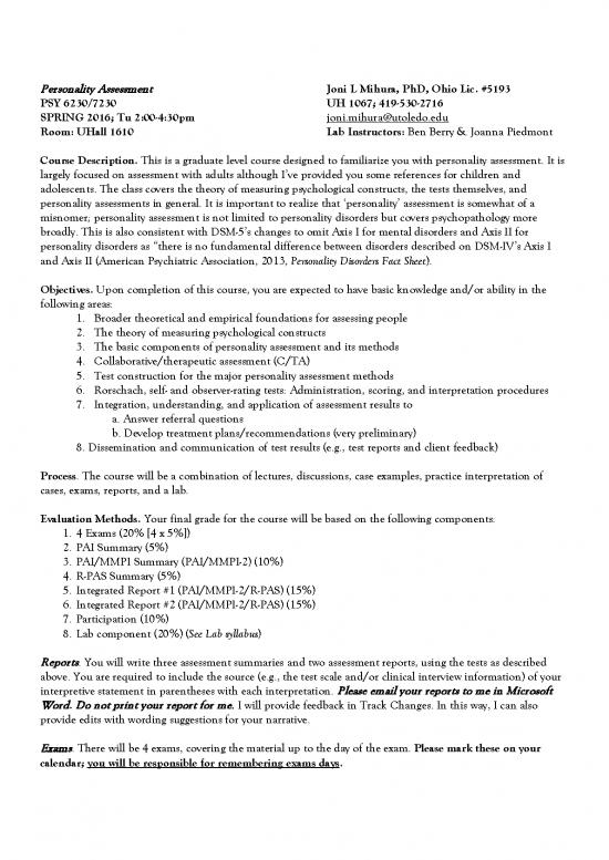 picture1_Personality Pdf 97377 | S17 Psy6230 7230 Syllabus