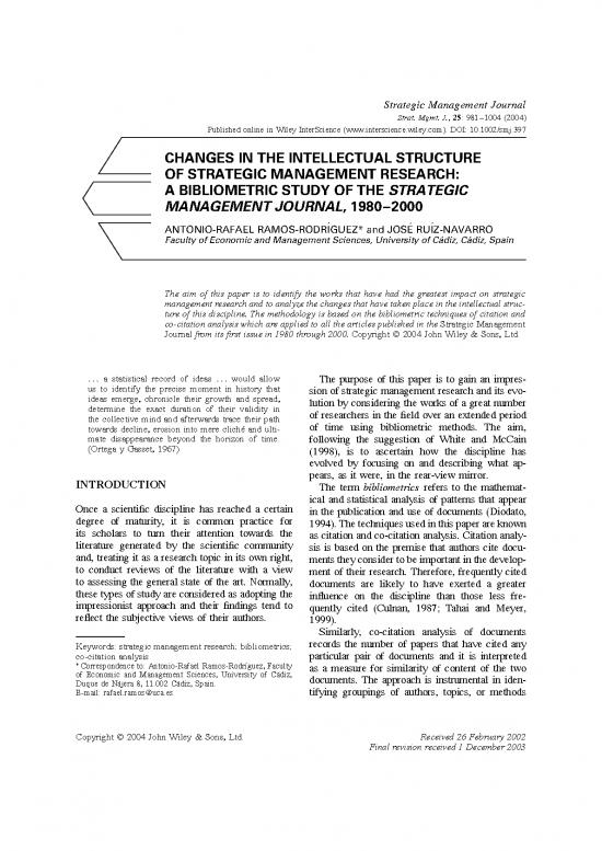 picture Journal Pdf 97548 | Smj 04 Rodriguez Strategy Literature Review