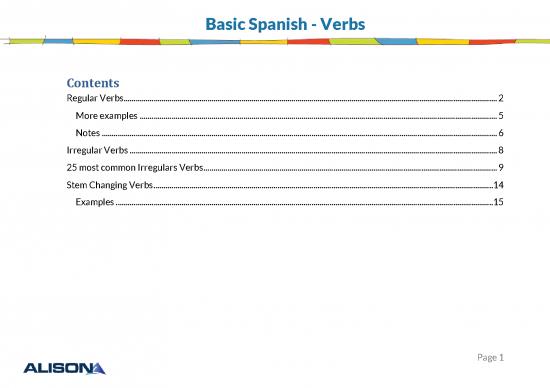 picture1_Spanish Pdf 99513 | Spanish Verbs