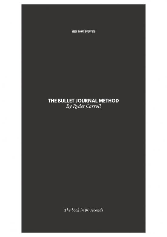picture1_Journal Pdf 97539 | The Bullet Journal Method By Ryder Carroll The Book In 30 Seconds Phone