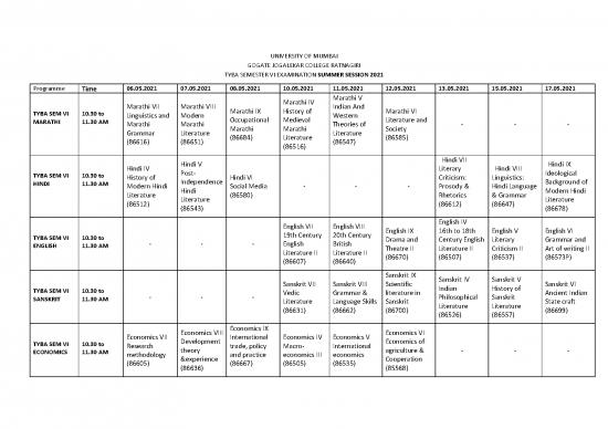 picture_Language Pdf 98808 | Tyba Sem Vi Exam Time Table