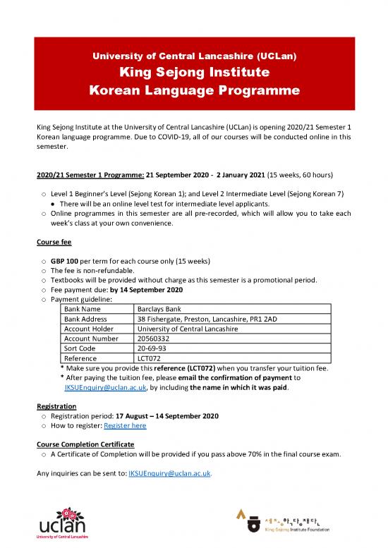 picture1_Language Pdf 99382 | Uclan Sejong Korean 202021 Sem 1