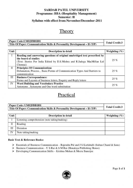picture1_Personality Pdf 97306 | Um02fbbh01   Communication Skills & Personality Development   Ii