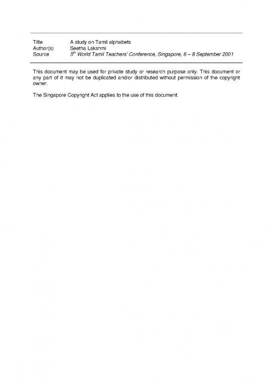 picture1_Tamil Alphabets Pdf 98764 | Wttc 2001 Seethal