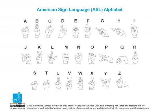 picture Language Pdf 101824 | 2022 Asl Alphabet Final S