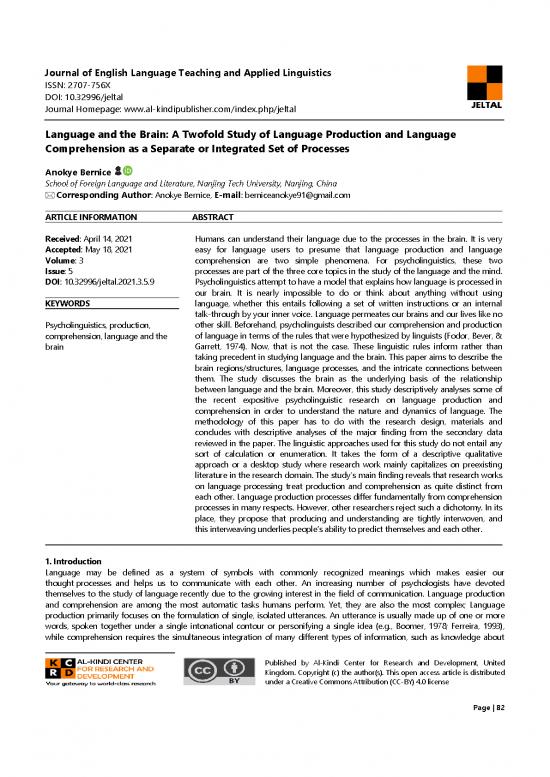 picture Language Pdf 99828 | 351291 Language And The Brain A Twofold Study O 0d2137bc