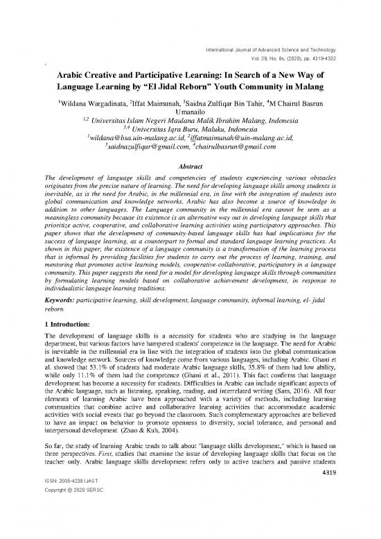 picture Language Pdf 100344 | Arabic Creative And Participative Learning (ijast) 30 Juni 2020