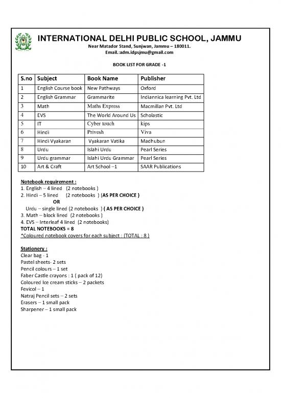 picture Hindi Grammar Pdf 101572 | Book List 2020 21 1st 10th