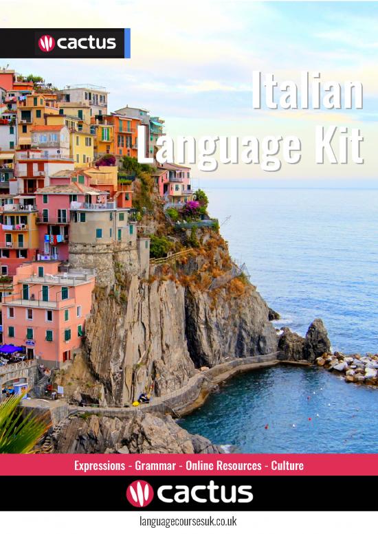 picture_Language Pdf 101288 | Booklet Language Kit Italian Cl 1