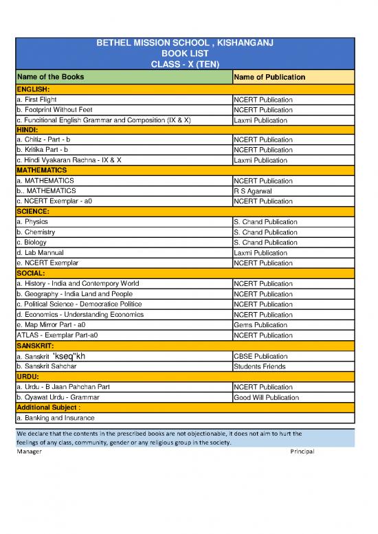 picture_Hindi Grammar Pdf 100686 | Booklist X