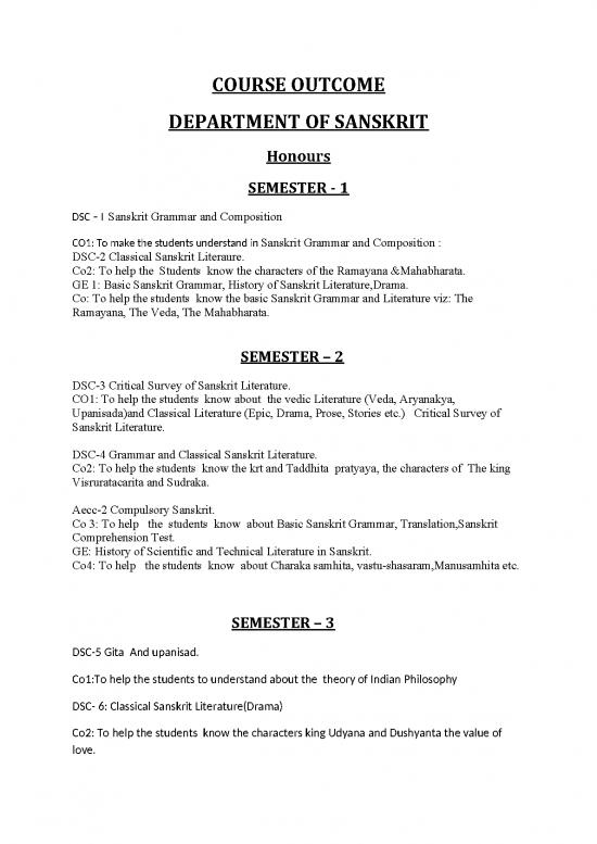 picture1_Basic Grammar Pdf 101952 | Course Outcome Sanskrit